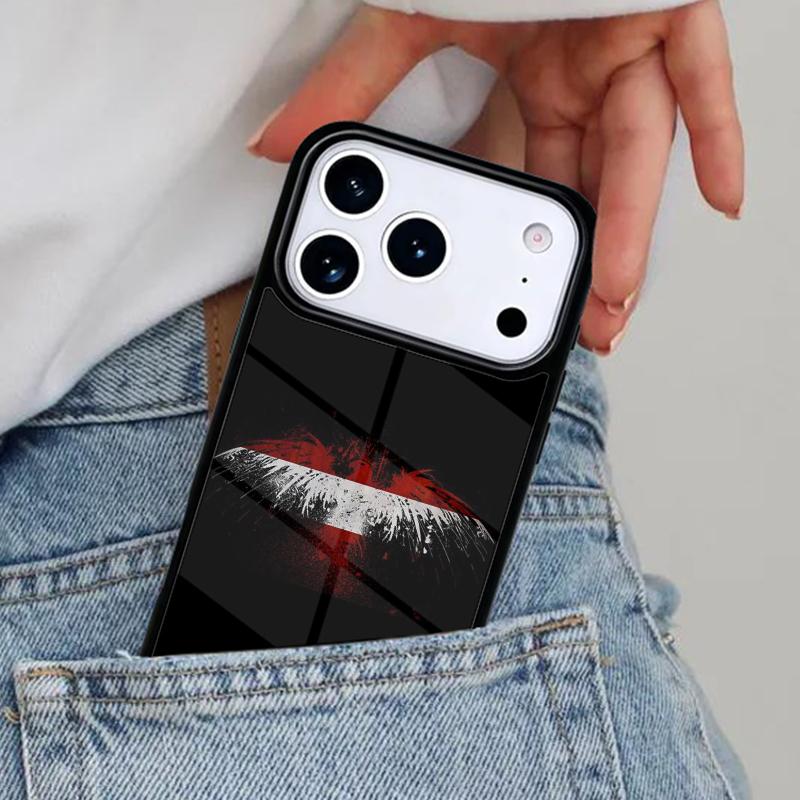 Latvian Flag Coat Of Arms Phone Case for iPhone 17ProMax 12 13 14 15 16e 17 Pro Max Plus Air Cover