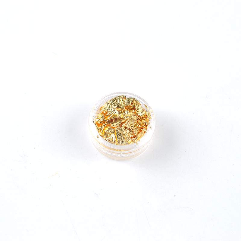 Champagne Imitation Gold & Silver DIY Epoxy Resin Fillers - Gold Leaf Paper Ornaments & Accessories Tin Foil