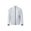 Golf Series Letter Print Stand Collar Elite Woven Jacket Men Jacket Mist-Gray-Blue A11M415705F-LB