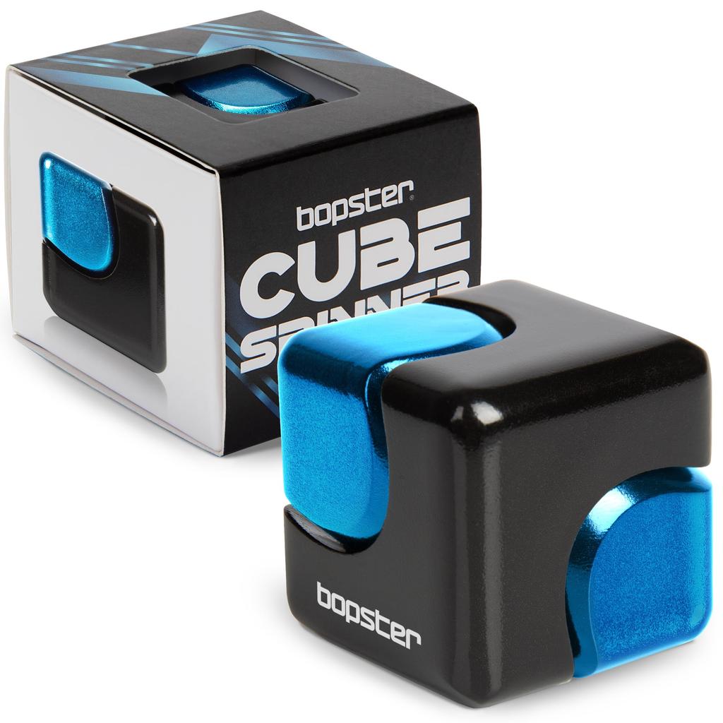Ishikawa Toys Hand Spinner CUBE SPINNER Blue Black