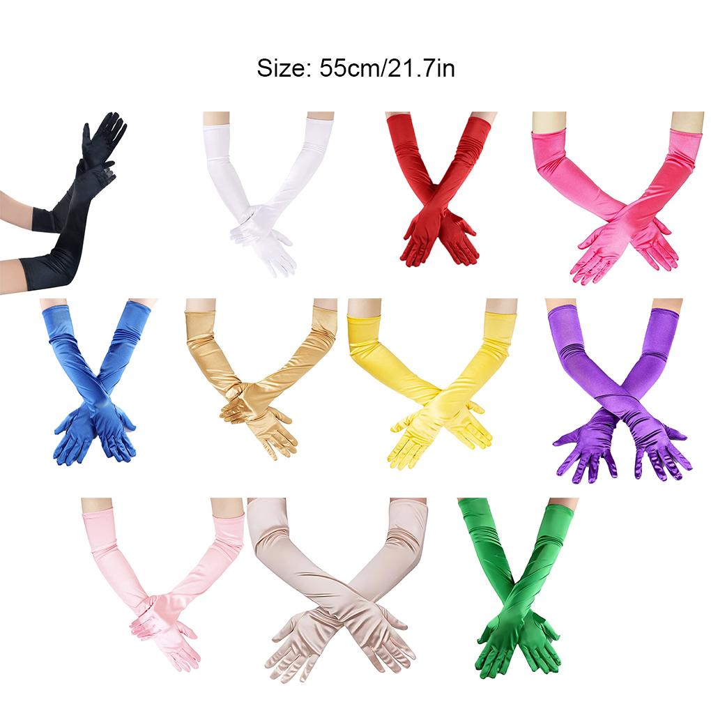 Modische und elegante lange Handschuhe für Damen, besondere Anlässe, leicht zu kombinieren, Partyhandschuhe für Damen, schöne Geschenke, gelb