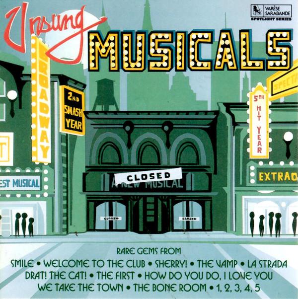 

CD VARIOUS - Unsung Musicals (Studio Cast) VSD5462 Varse Saraband 1994 US Pop Used
