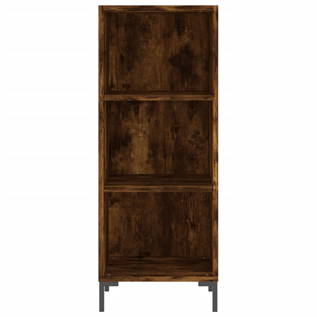 Highboard Smoked Oak 34.5 x 34 x 180 cm Particleboard