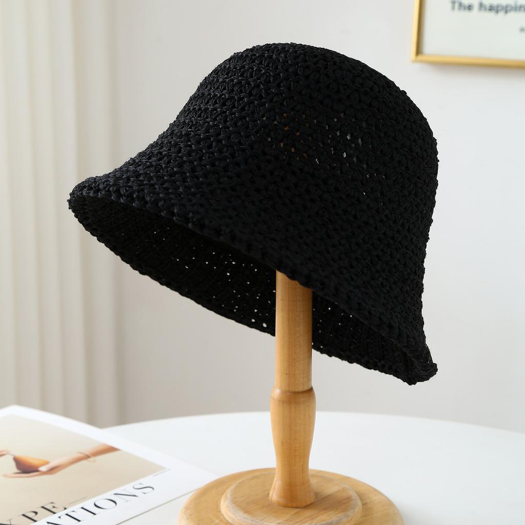 Summer Fashion Fisherman Seaside Sunhat, Beach New Bucket Hat Women Travel Casual Outdoor