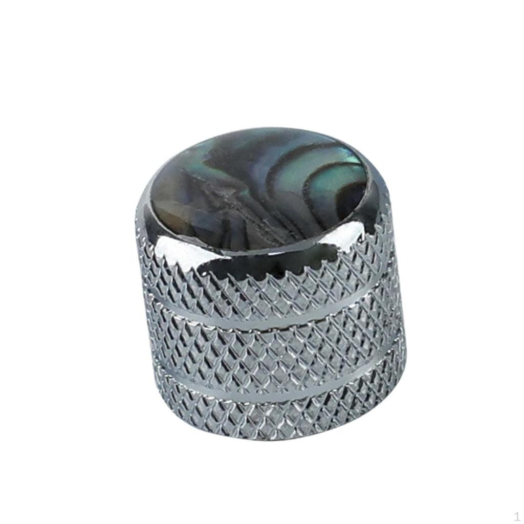 Botão de Controle Potenciômetro Botão de Pote, Robusto, Fácil Instalação, para Potenciômetros de Eixo de 6mm Profissional Guitarra