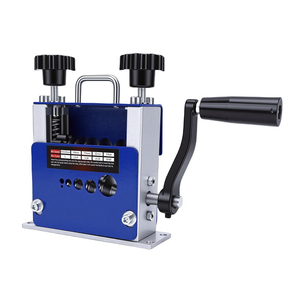 Wire Stripping Machine Hand Crank Or Drill Powered Electrical Wire Stripper for 3.5mm 7mm 9mm 12mm 17mm Cables