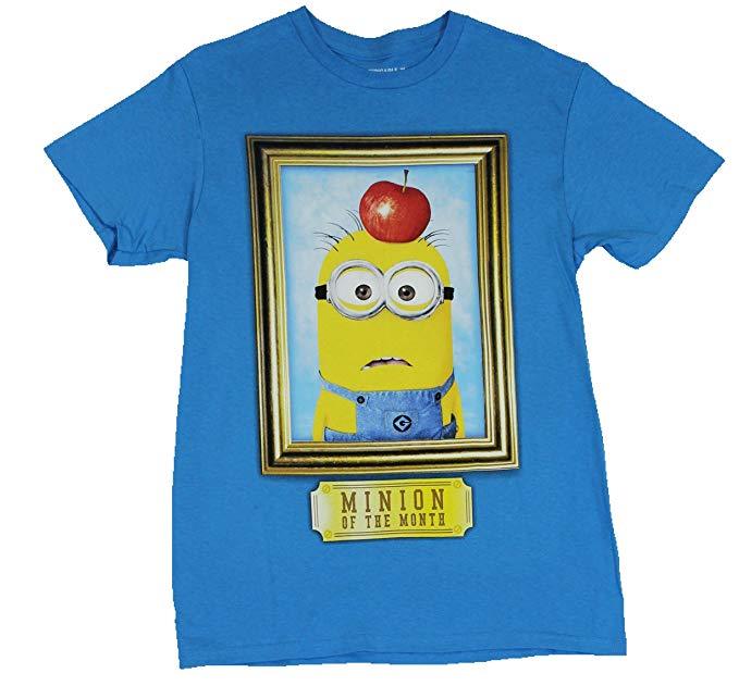 Despicable Me Mens Minion Of The Month Funny Shirt New M L 2XL XXXXL