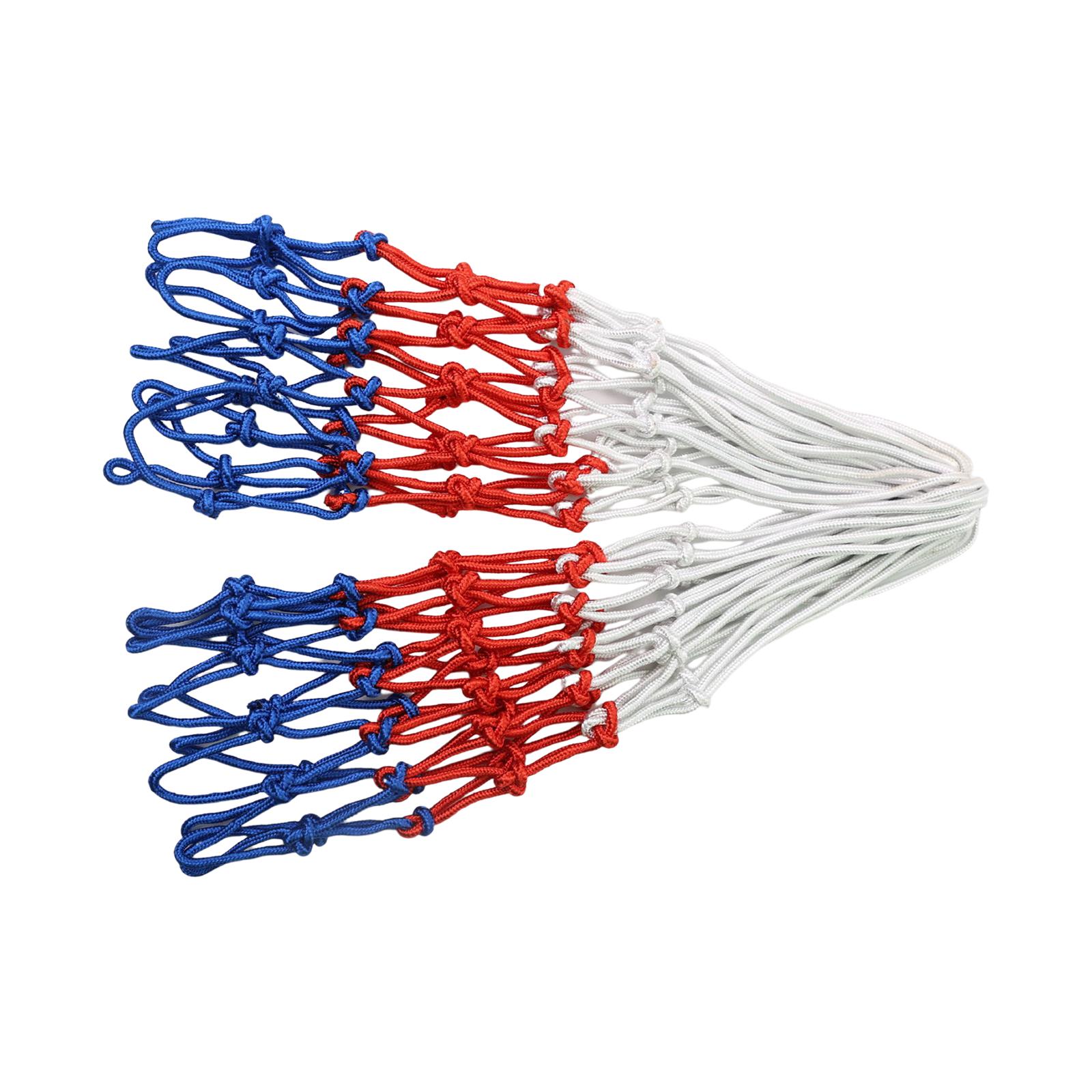 Basketball Net Nylon Net Vibrant Colors Thickening Backboard Components Braided,