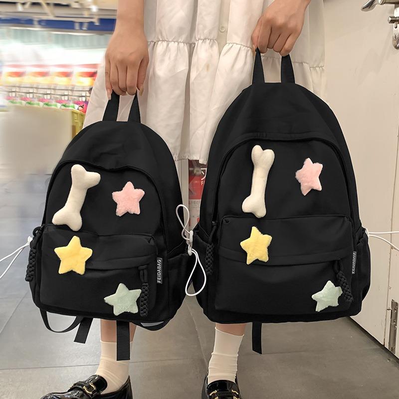 schoolbag schoolbag girls junior high school high school students simple popular backpack lightweight college style girl backpack
