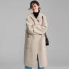 Women's Premium Double-faced Wool Toggle Coat