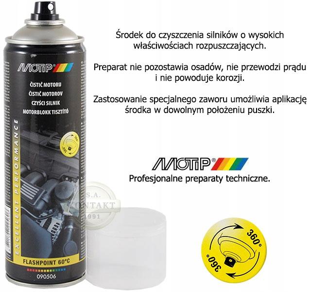 Motip Środek Do Czyszczenia Silników Spray 500Ml