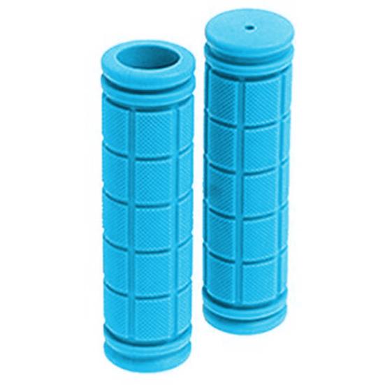 1 Pair Handle Grip Cover Non-slip Lightweight Rubber Multicolor Squares Bicycle Handlebar Cover Cycling Parts