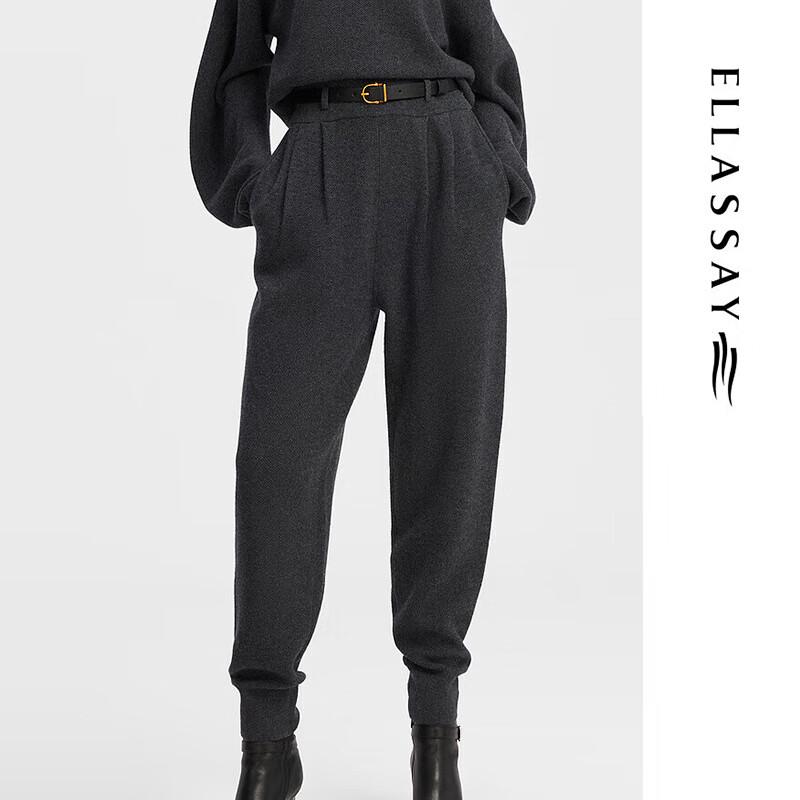 ELLASSAY Women's Merino Wool Knit Lounge Pants