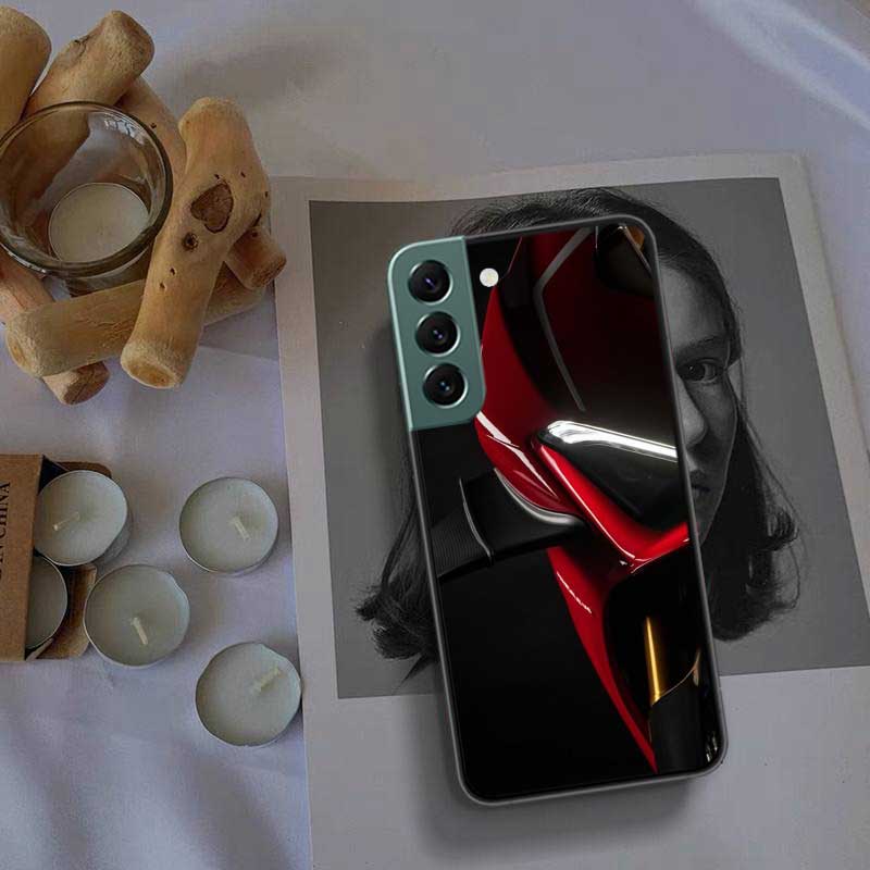 Luxury Car Motorcycle H2R Phone Case For Samsung Galaxy S22 S25 Ultra S21 S10 Plus S26 Edge S20 S23 S24 FE Cover Silicone So