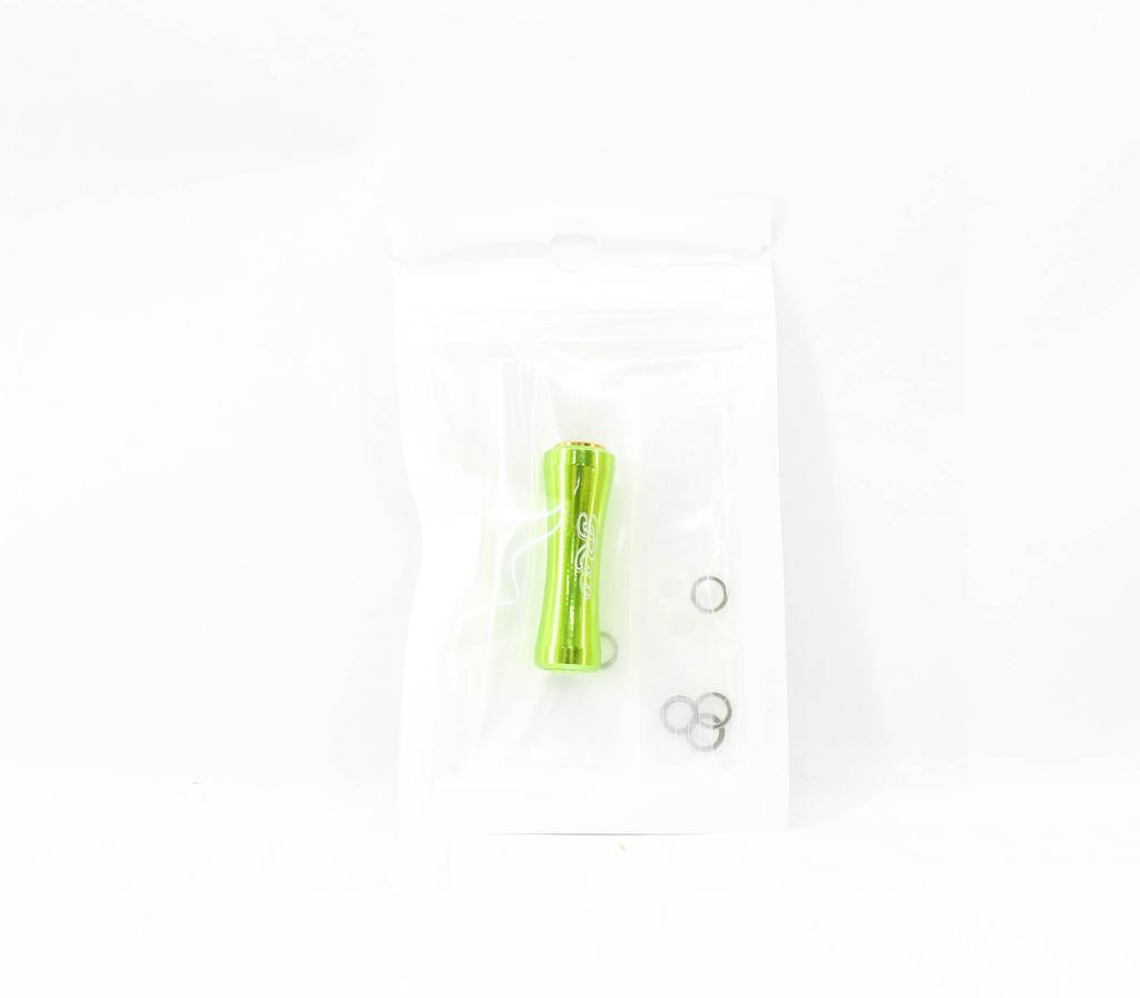 Rev Handle Knob Aluminium Slim 35mm Lime Green Shimano A Daiwa S (4505)