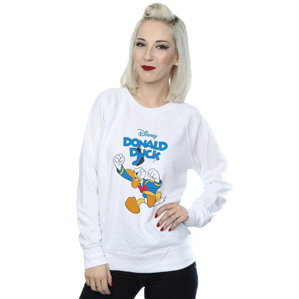 Disney Womens/Ladies Donald Duck Furious Donald Sweatshirt