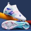 New football shoes sock mouth non-slip sports TF broken nails youth adult grass AG long nails training shoes