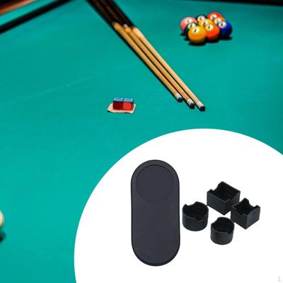 Billard Rundbehälter, Poolkreidebehälter mit Gürtelclip, Kompakt