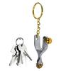 Spurses Inspired Metal Keychain Portable Structure Secure Fastener for Keys Backpacks and Vehicle Charm