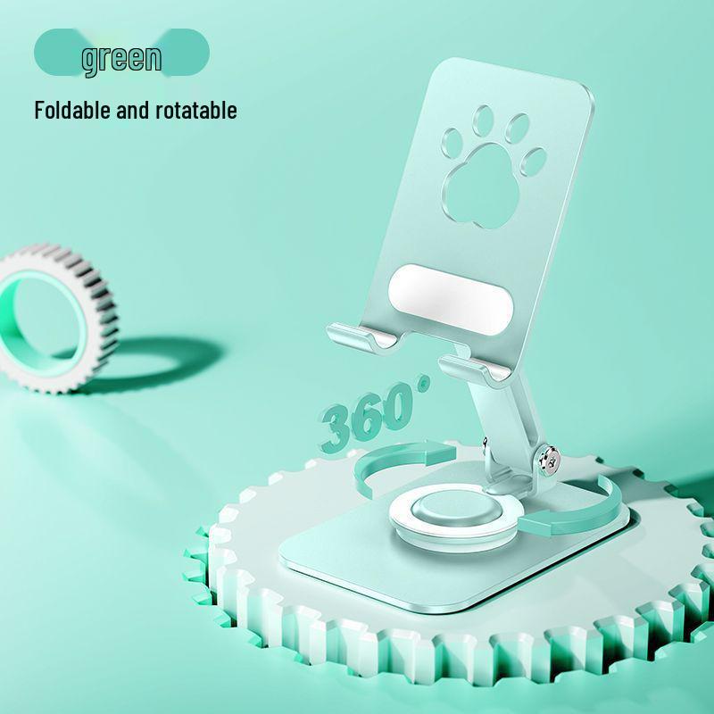 Cat Paw Desktop Phone Holder - Versatile and Portable Stand for Office & Dorm.