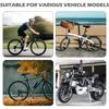 Anti Slip Surface Bicycle Rear Foot Pegs Aluminum Zinc Zinc Alloy Passenger Footrests  Motorcycle