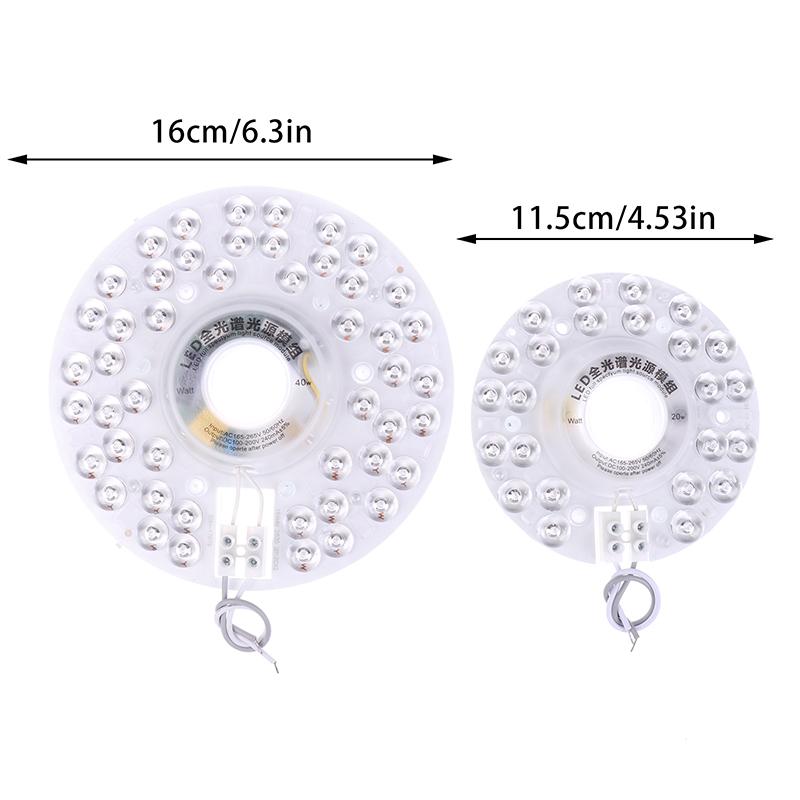 Magnetic Led Panel Lights 220V Ceiling Light Led Module 20/40W Round Replacement Led Retrofit Light Panel Board For Ceiling Lamp