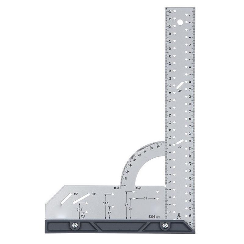 

Universal Angles & Try Square Metal Measuring Tool Essential Woodworking Device Lightweight for Woodworking Projects 1