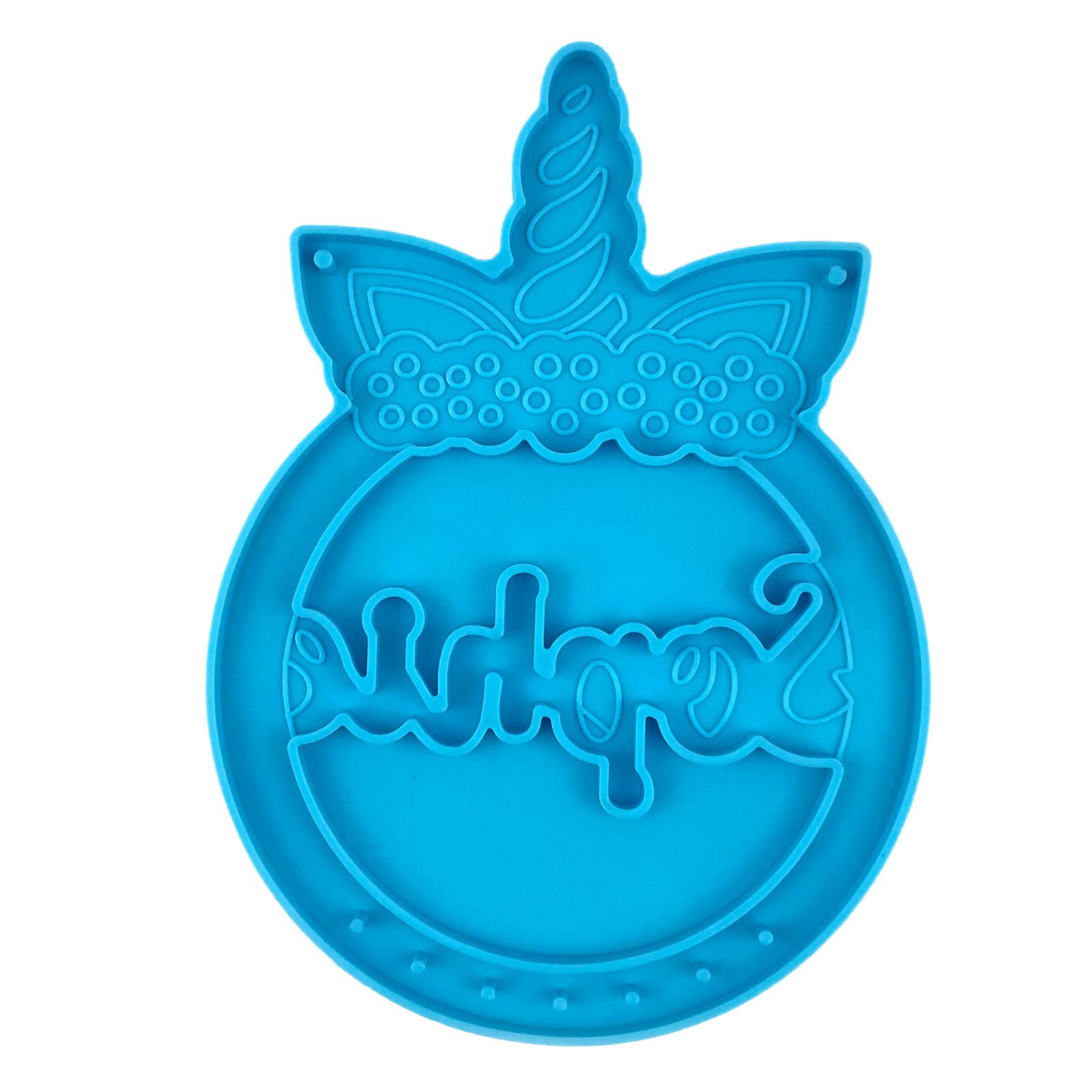 

Форма для колокольчиков ветра DIY формы Featehr Wind Chimes литье силиконовой смолы набор форм для подвесного домашнего декора стены 1 синий