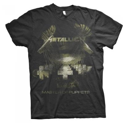 Metallica Unisex Adult Master Of Puppets Distressed T-Shirt