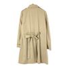 MAX&CO Trench Coat 4 Beige Back Dot Pattern Women Used