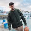 Guernsey Woollens Fisherman Whole Garment Cardigan - Ami