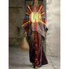 European and American retro bohemian suit exotic 1D printed loose top wide-leg pants temperament casual two-piece set