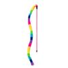 Cat Toy Caterpillar Cat Teaser Wand Cat Interactive Toys Funny  Feather Colorful Rod Teaser Wand Pet Cat Supplies Cat Accessory