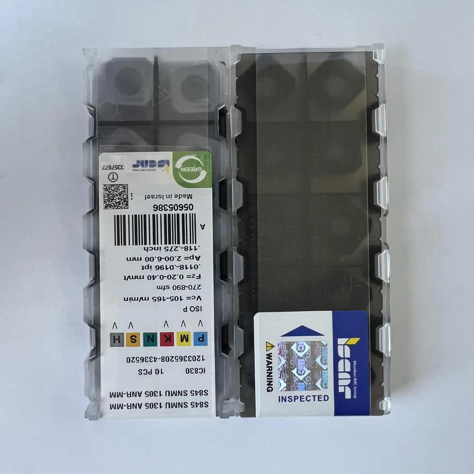 

ISCAR / S845SNMU1305ANR-MM IC830 /Industrial indexable Carbide Inserts 10 PCS