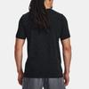 Under Armour Rippled Crew Neck Short Sleeve T-Shirt Men tops Black 1379281-001