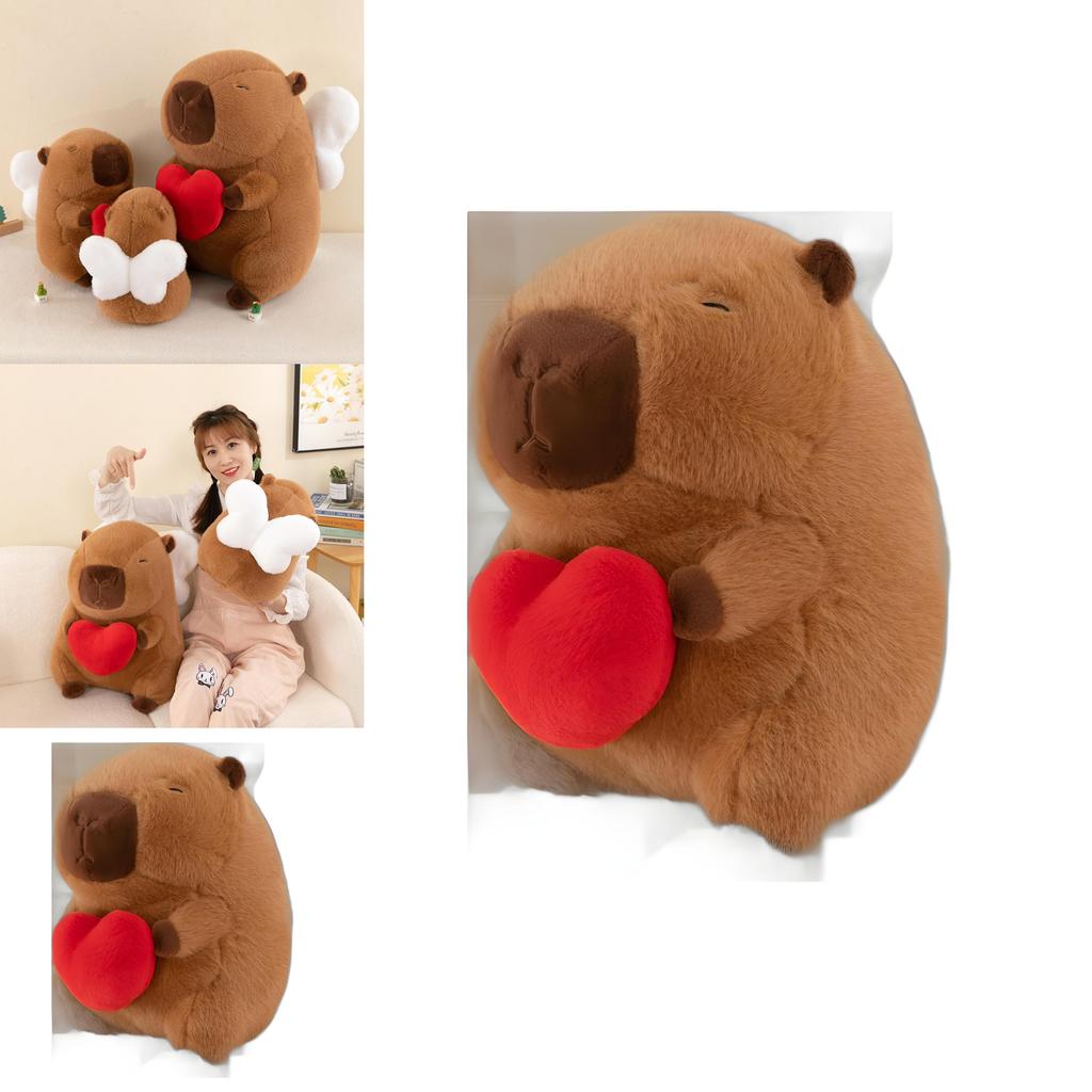 Capybara Engel Plüschtier Mit Bewegungsmechanismus Für Kinder Kinder Geschenk