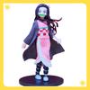 @ Anime Demon Slayer Kimetsu no Yaiba Figure Nezuko Tanjirou Mitsuri Shinobu Zenitsu Kyoujurou Action Figural Model Toy Gifts