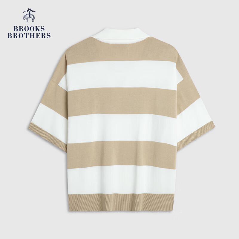 

Brooks Brothers Women s Supima Cotton Seagull Collar Knit Top S