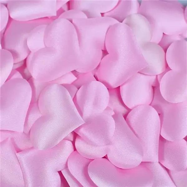 100/200pcs Heart Shape Petals Wedding Valentines Day Throwing Table Decoration Birthday Decoration Household Items
