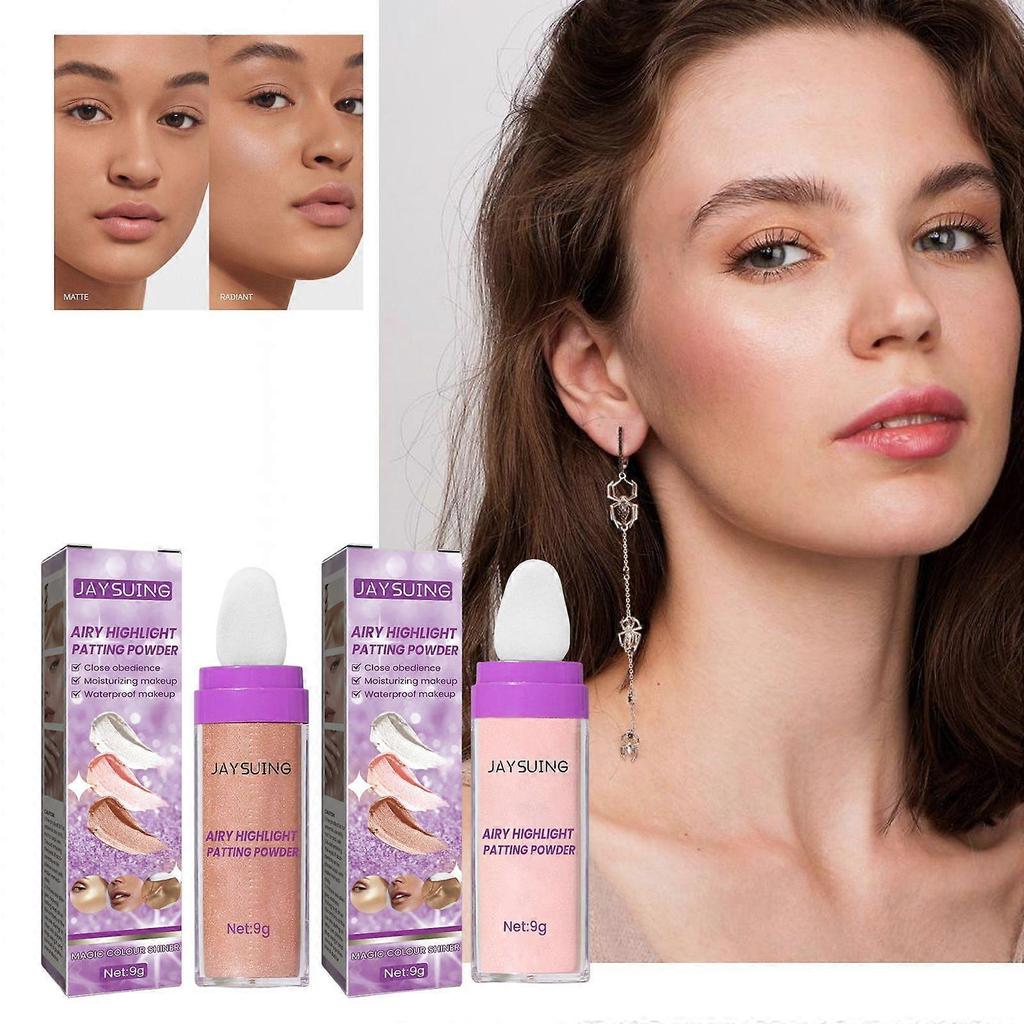 Highlight-Puder Feenpuder Ganzkörper-Aufheller Natürlich Dreidimensional High-Light Feenpuder Glitzerpuder 1