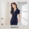 Women's Professional Flight Attendant Skirt Suit - Elegant Summer Workwear for Jewelry Stores & Hotels