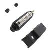 4 Post Power Distribution Block Bus Bar with Cover M8 Terminal Studs 250 Amp Rating for Marine Automotive RV Black