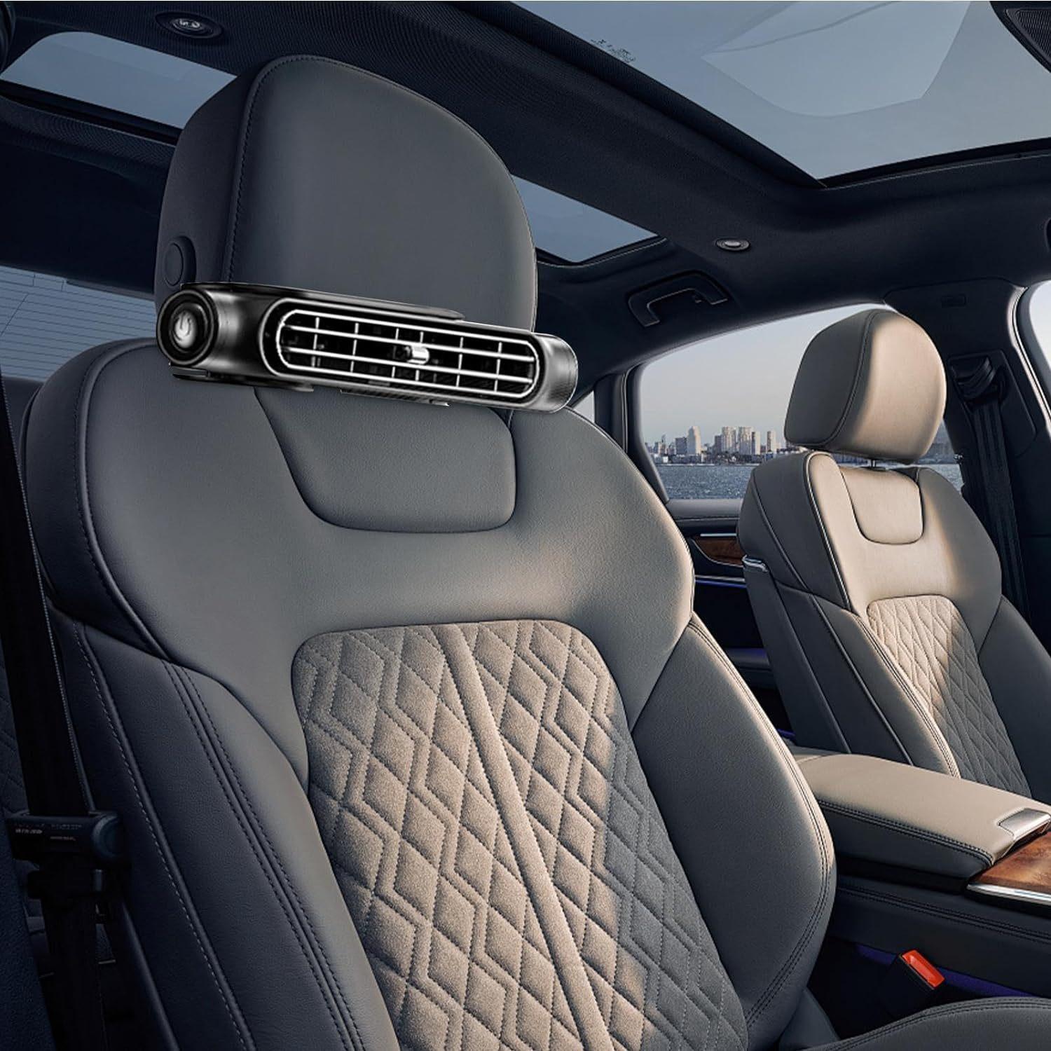 

Комплект электровентилятора для автомобиля, мини-вентилятор охлаждения автомобиля с регулируемой скоростью, для грузовиков, седанов, электрический охлаждающий аксессуар чёрный