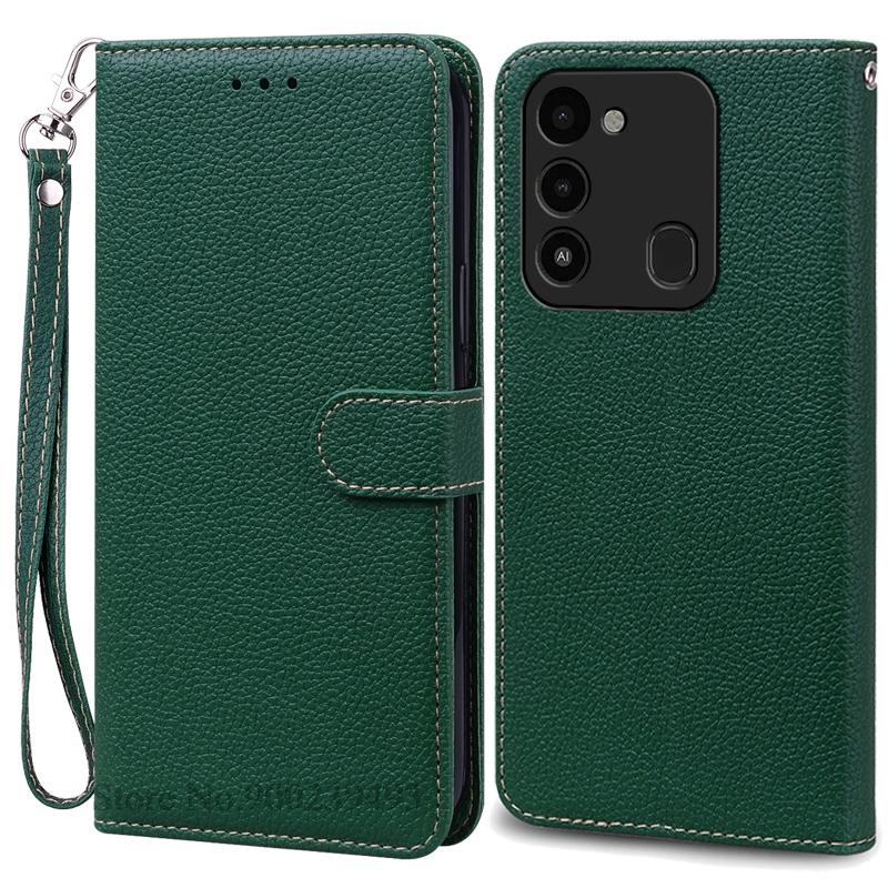 Capa para Spark 8C Para Capa Tecno Spark 8C Carteira Capa Flip de Couro Para Techno Spark 8C 8 C Capa Capa de Telefone Coque Fundas Capa