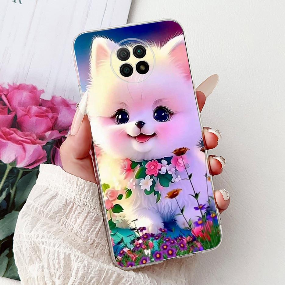 For Xiaomi Redmi Note 9 5G Case Note 9T Cute Painted Cover Soft Silicone Phone Case For Redmi Note 9T Note9 5G Back Cover Fundas
