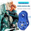 YingJia Fixed Single Aluminum Alloy Climbing Pulley