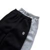 Y2K Fashion Jogger Sweatpants Loose Embroidery Labeled Open Leg Wide Leg Pants Trendy Pocket Couple Straight Pants Men's Hoodie