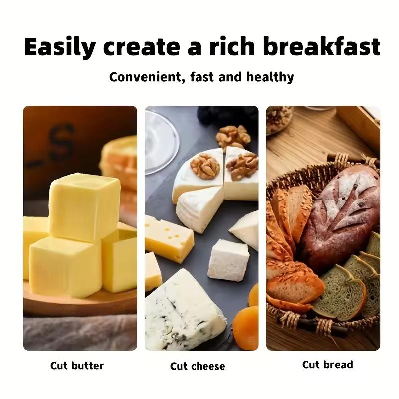 Stainless Steel Butter Knife Cheese Long Handle Cheese Bread Jam Cutter Multifunctional Food Tableware Kitchen Supplies