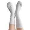 Birkenstock Women's Mid-Calf Wool Socks - Japanese Style, Thick Yarn, Knit, Trendy Autumn/Winter.