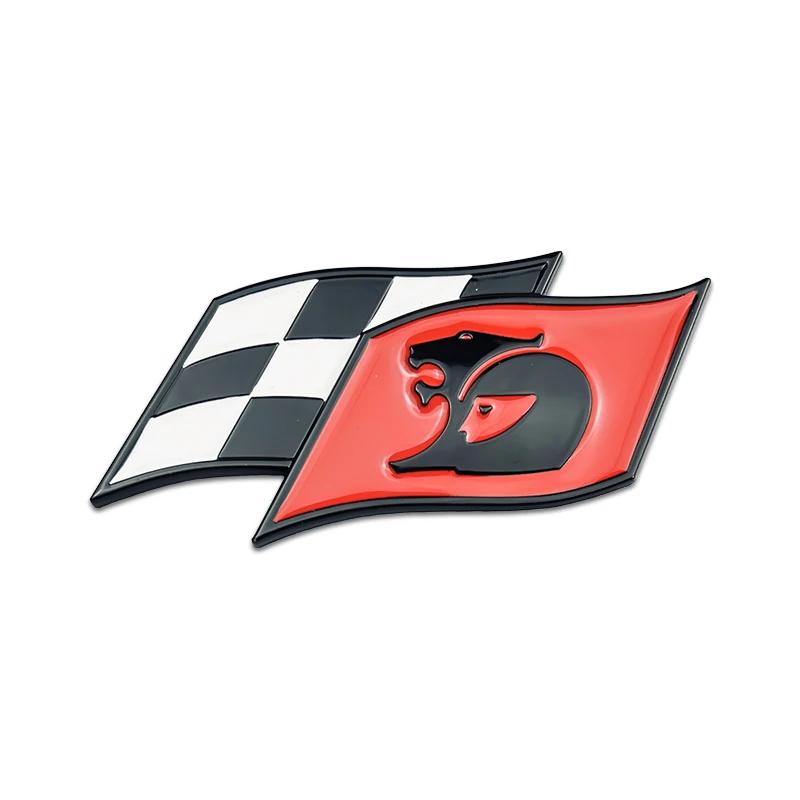 3D Metal Car Front Grille Emblem Tail Box Bagde Sticker